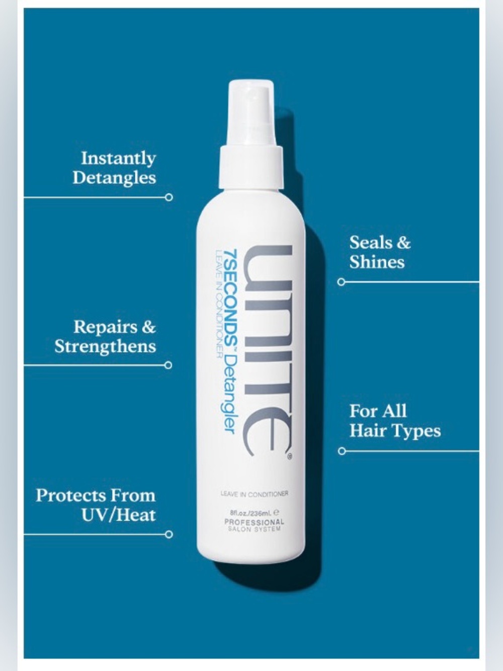 UNITE 7SECONDS Detangler Leave-In Conditioner 8oz